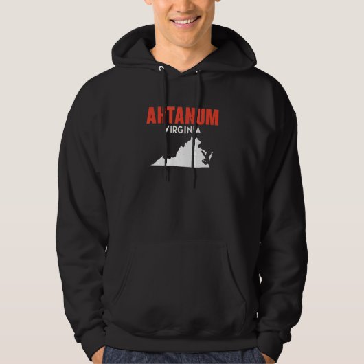 Ahtanum Washington USA State America Travel Washin Hoodie (Vorderseite)