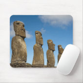 Ahu Akivi, Rapa Nui, Easter Island, Chile 2 Mousepad (Mit Mouse)