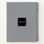 Ahu Moai - Notebook Notizblock (Rückseite)