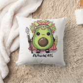 Ahuacatl Aztec Warrior Avocado Kissen (Decke)