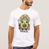 Ahuacatl Aztec Warrior Avocado T-Shirt (Vorderseite)