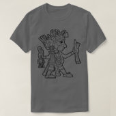 Ahuiateteo Aztec God Mayan Inca Toltec Geschenk T-Shirt (Design vorne)