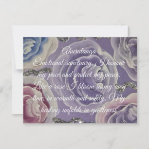 Ahurutanga-Karte Postkarte