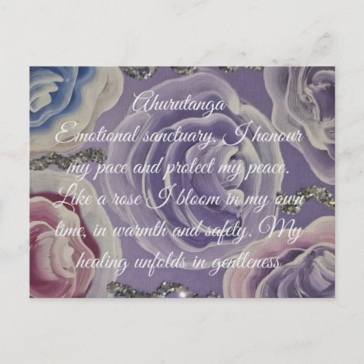 Ahurutanga-Karte Postkarte (Vorderseite)