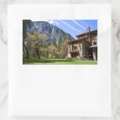 Ahwahnee Fotograph Rechteckiger Aufkleber (Tasche)