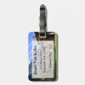 Ahwahnee Gepäckanhänger (Rückseite vertikal)