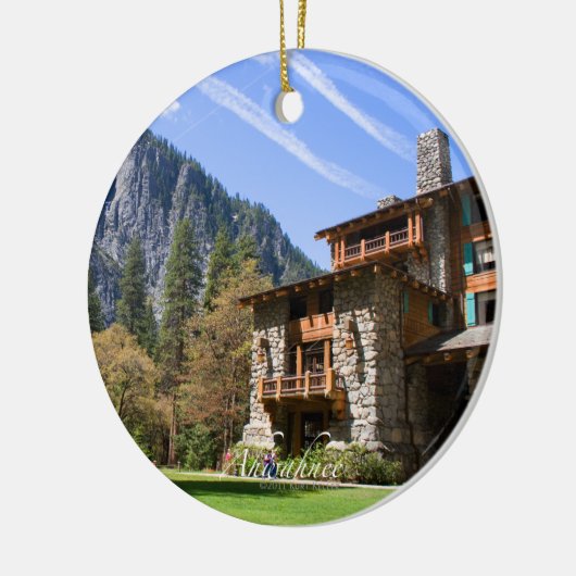 Ahwahnee Keramik Ornament (Links)