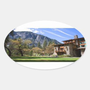 Ahwahnee Ovaler Aufkleber