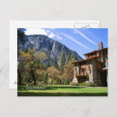 Ahwahnee Postkarte (Vorne/Hinten)