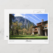 Ahwahnee Postkarte (Vorne/Hinten)