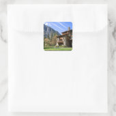 Ahwahnee Quadratischer Aufkleber (Tasche)