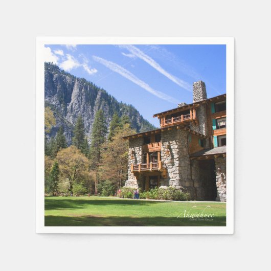 Ahwahnee Serviette (Vorderseite)