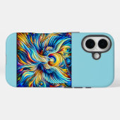 AI Abstrakt Illusionismus Angel Expressionist Effe Case-Mate iPhone Hülle (Rückseite (Horizontal))