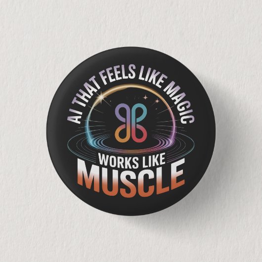 AI Aesthetics Futuristic Technology mens Mode Button (Vorderseite)