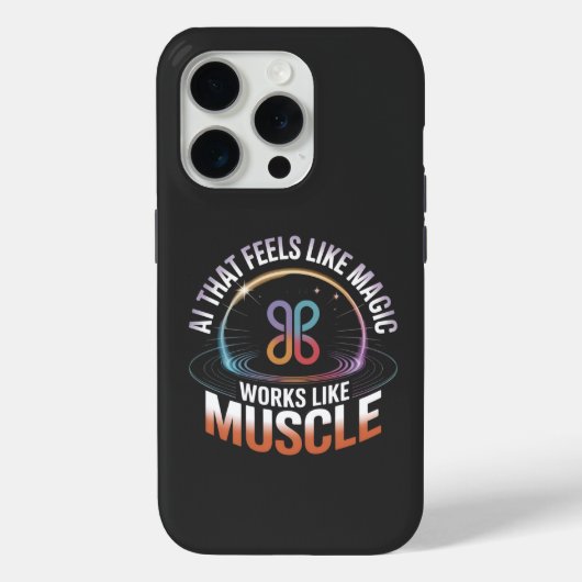 AI Aesthetics Futuristic Technology mens Mode Case-Mate iPhone Hülle (Rückseite)