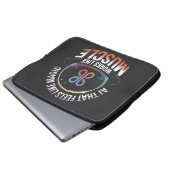 AI Aesthetics Futuristic Technology mens Mode Laptopschutzhülle (Vorne Knopf)