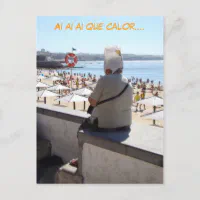 Ai ai ai Que Calor (spanisch, espanol) lustig Postkarte | Zazzle.de