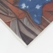 AI America the Beautiful Blanket Fleecedecke (Ecke)