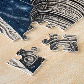 Ai Art Astronaut im Weltraum Puzzle (Seite)