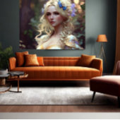 AI Art Beauty and Fashion Model Poster