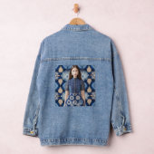 AI Art Denim Dress Image auf Denim Jacket Jeansjacke (Hangar)