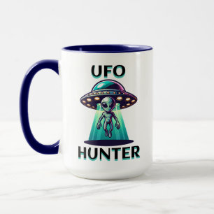 Ai Art mit UFO Eine Alien Tasse