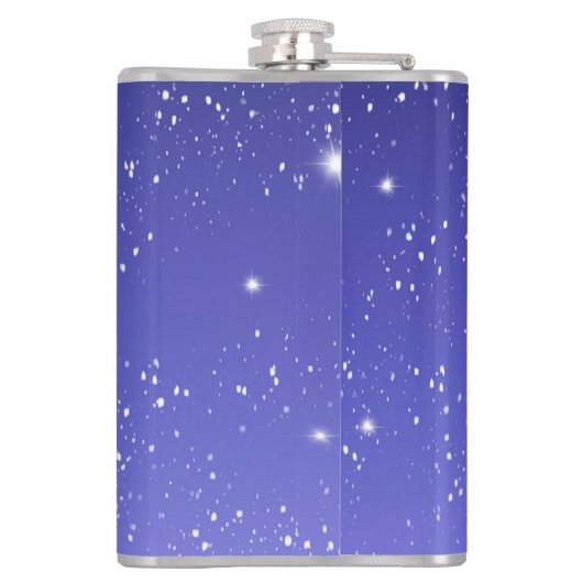 Ai Art mit UFO Eine Alien | UFO Hunter Flachmann (Rückseite)