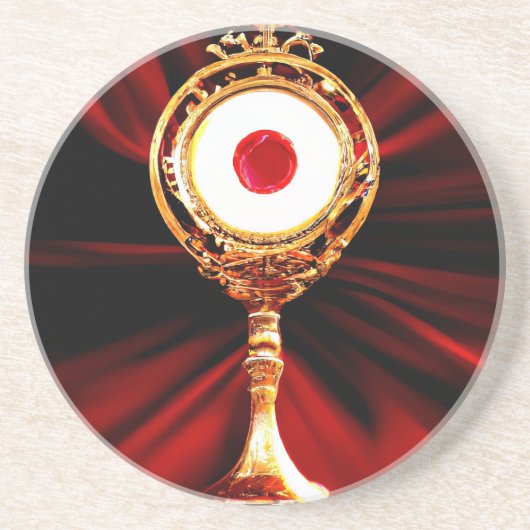 AI Art of A Eucharistic Miracle Getränkeuntersetzer (Vorne)