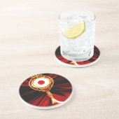 AI Art of A Eucharistic Miracle Getränkeuntersetzer (Seite)