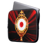 AI Art of A Eucharistic Miracle Laptopschutzhülle (Vorderseite Links)