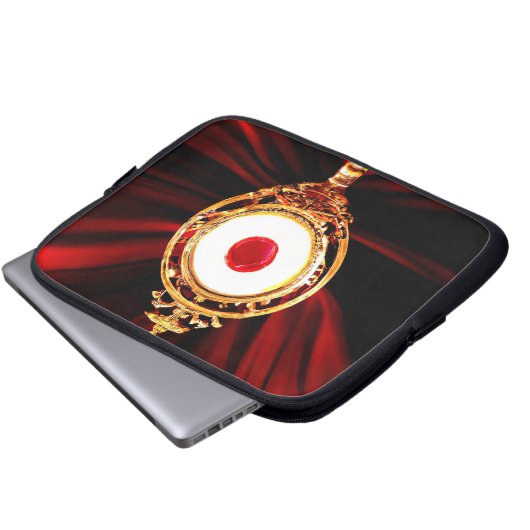 AI Art of A Eucharistic Miracle Laptopschutzhülle (Vorne Knopf)