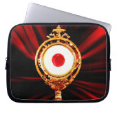 AI Art of A Eucharistic Miracle Laptopschutzhülle (Vorderseite)
