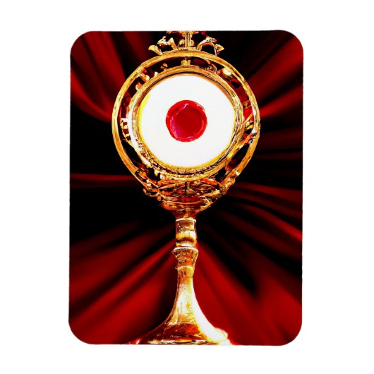 AI Art of A Eucharistic Miracle Magnet (Vertikal)