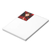 AI Art of A Eucharistic Miracle Notizblock (Rotiert)