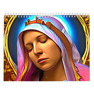 AI Art of the Seglied Jungfrau Mary Kalender