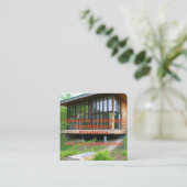 AI Art Products Square Business Card Quadratische Visitenkarte (Stehend Vorderseite)