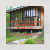 AI Art Products Square Business Card Quadratische Visitenkarte (Vorderseite)