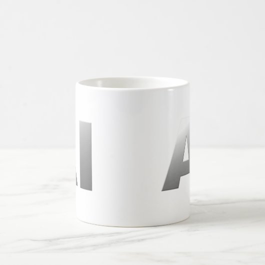 AI artificial intelligence Kaffeetasse (Mittel)