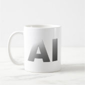 AI artificial intelligence Kaffeetasse (Links)