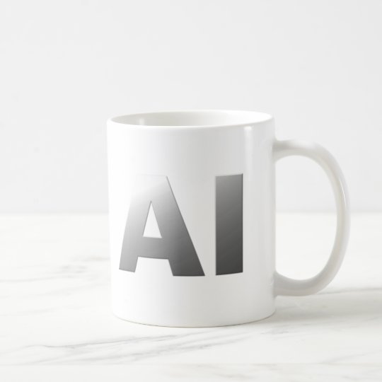 AI artificial intelligence Kaffeetasse