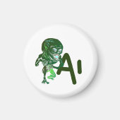 AI Artificial Intelligence sein Hier-Technik-Vorsi Magnet (Vorne)