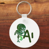 AI Artificial Intelligence sein Hier-Technik-Vorsi Schlüsselanhänger (Vorderseite)