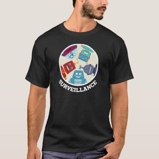 AI (Artificial Intelligence) Surveillance T-Shirt (Vorderseite)