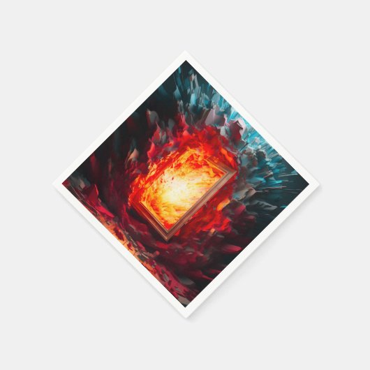 Ai Artwork Serviette (Ecke)