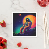 Ai Astronaut Serviette (Beispiel)