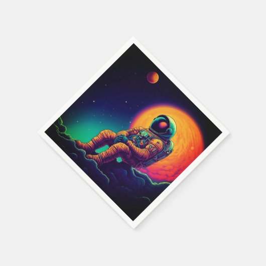 Ai Astronaut Serviette (Ecke)