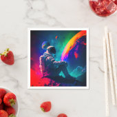 Ai Astronaut Serviette (Beispiel)