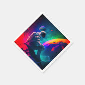 Ai Astronaut Serviette (Ecke)