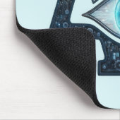 AI-Auge Mousepad (Ecke)