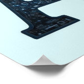 AI-Auge Poster (Ecke)